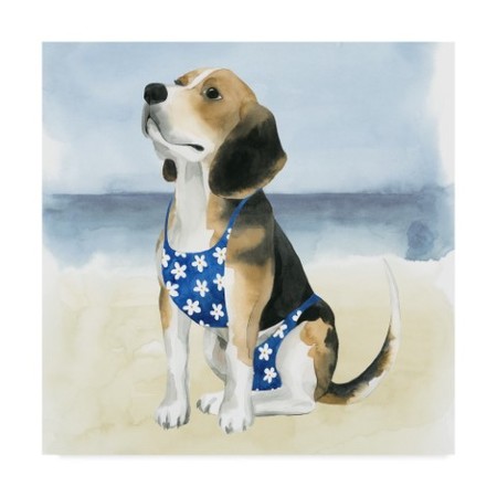 Grace Popp 'Hot Dog Ii' Canvas Art,35x35